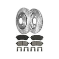 thumbnail image 1 of Front Brake Pad and Rotor Kit - Compatible with 2003 - 2008 Subaru Forester 2004 2005 2006 2007, 1 of 2