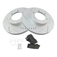 thumbnail image 1 of Front Brake Pad and Rotor Kit - Compatible with 2003 - 2009 Toyota 4Runner 2004 2005 2006 2007 2008, 1 of 2