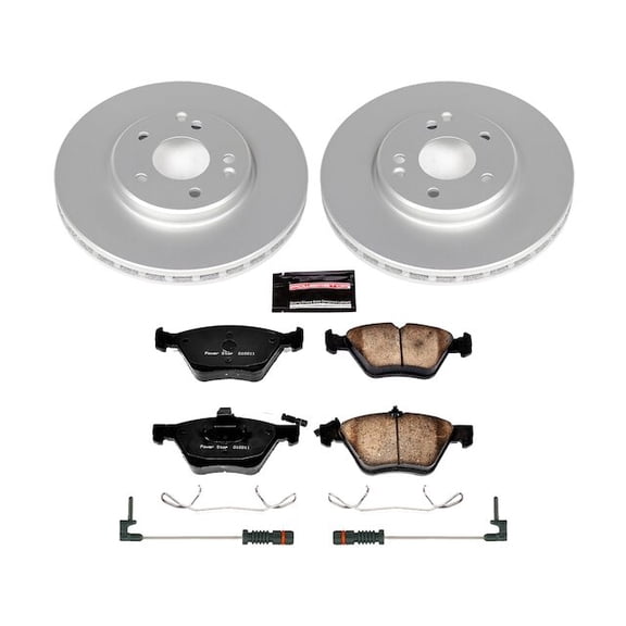 Front Brake Pad and Rotor Kit - Compatible with 2004 - 2008 Chrysler Crossfire 2005 2006 2007
