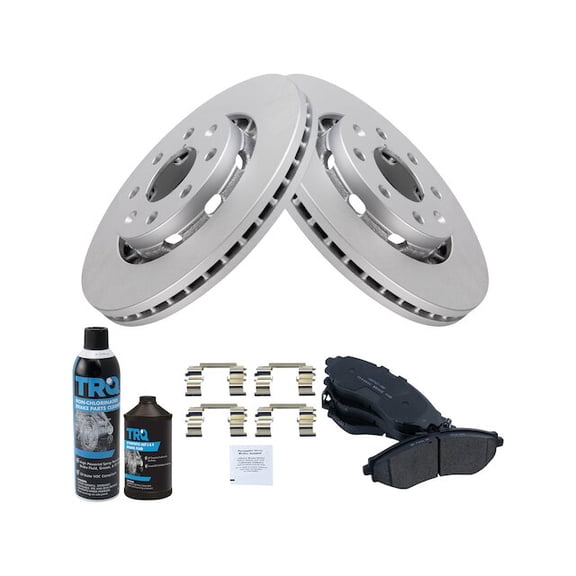 Front Brake Pad and Rotor Kit - Compatible with 2004 - 2011 Chevy Aveo 2005 2006 2007 2008 2009 2010