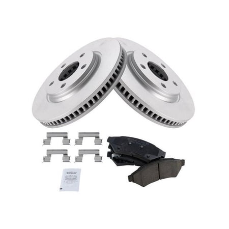 Front Brake Pad and Rotor Kit - Compatible with 2005 - 2008 Buick LaCrosse 2006 2007