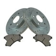 thumbnail image 1 of Front Brake Pad and Rotor Kit - Compatible with 2005 - 2008 Pontiac Grand Prix 3.8L V6 2006 2007, 1 of 3