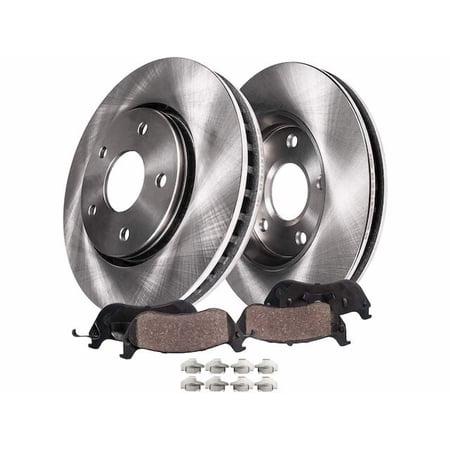 Front Brake Pad and Rotor Kit - Compatible with 2005 - 2009 Buick LaCrosse 2006 2007 2008