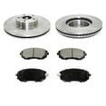 thumbnail image 1 of Front Brake Pad and Rotor Kit - Compatible with 2005 - 2012 Subaru Outback 2.5L H4 2006 2007 2008 2009 2010 2011, 1 of 2