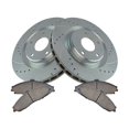 thumbnail image 1 of Front Brake Pad and Rotor Kit - Compatible with 2005 - 2013 Chevy Corvette 2006 2007 2008 2009 2010 2011 2012, 1 of 2