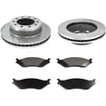 thumbnail image 1 of Front Brake Pad and Rotor Kit - Compatible with 2005 - 2016 Ford F-550 Super Duty 2006 2007 2008 2009 2010 2011 2012 2013 2014 2015, 1 of 2