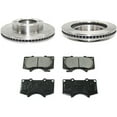 thumbnail image 1 of Front Brake Pad and Rotor Kit - Compatible with 2005 - 2020 Toyota Tacoma 2006 2007 2008 2009 2010 2011 2012 2013 2014 2015 2016 2017 2018 2019, 1 of 2