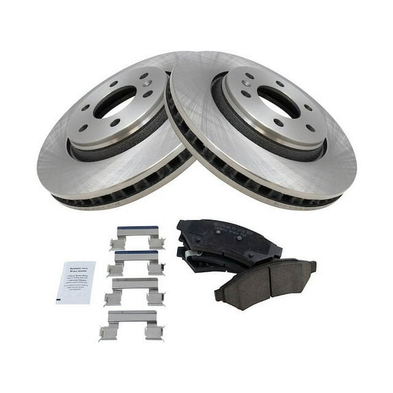 Front Brake Pad and Rotor Kit - Compatible with 2006 - 2008 Chevy Uplander 2007
