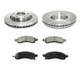 thumbnail image 1 of Front Brake Pad and Rotor Kit - Compatible with 2006 - 2009 Chevy Trailblazer 4.2L 6-Cylinder 2007 2008, 1 of 2
