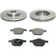 thumbnail image 1 of Front Brake Pad and Rotor Kit - Compatible with 2006 - 2010, 2012 - 2015 Mazda 5 2007 2008 2009 2013 2014, 1 of 2