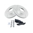 thumbnail image 1 of Front Brake Pad and Rotor Kit - Compatible with 2006 - 2010 Ford Explorer 2007 2008 2009, 1 of 2
