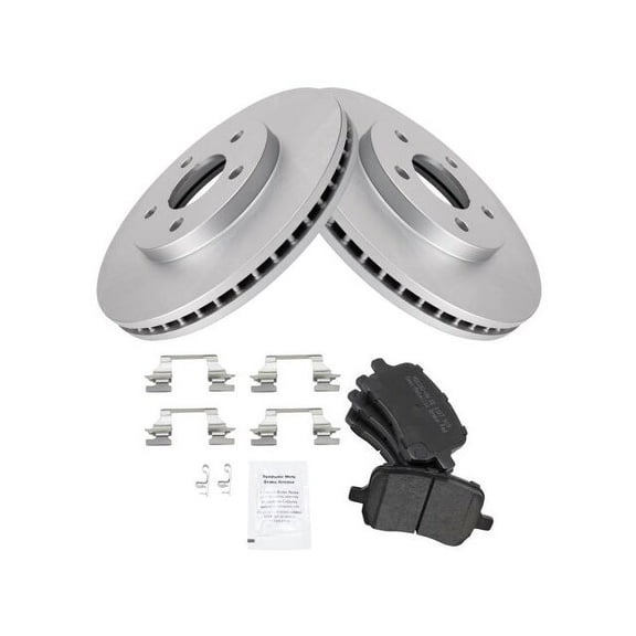 Front Brake Pad and Rotor Kit - Compatible with 2006 - 2011 Chevy HHR 2007 2008 2009 2010