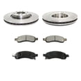 thumbnail image 1 of Front Brake Pad and Rotor Kit - Compatible with 2006 Chevy Trailblazer EXT, 1 of 2