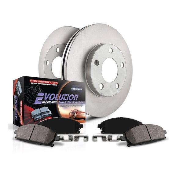 Front Brake Pad and Rotor Kit - Compatible with 2007 - 2009 Chrysler Aspen 2008