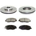 thumbnail image 1 of Front Brake Pad and Rotor Kit - Compatible with 2007 - 2009 Hyundai Santa Fe 2008, 1 of 2