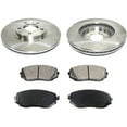 thumbnail image 1 of Front Brake Pad and Rotor Kit - Compatible with 2007 - 2009 Lincoln MKX 2008, 1 of 2
