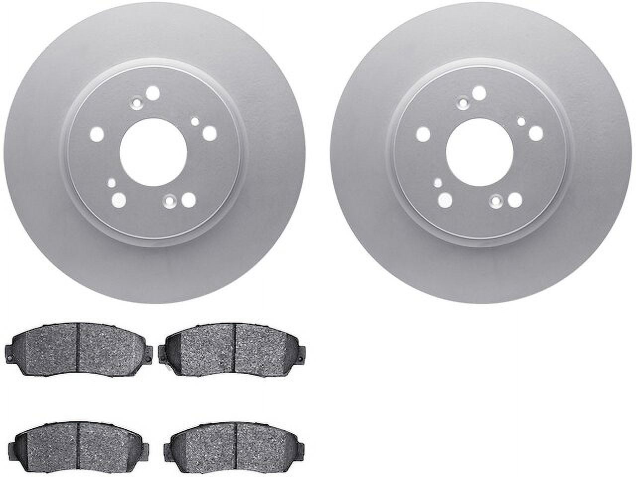 Acura RDX Rear Brake Kit Rear Ceramic Brake Pad & Rotor Kit For Acura RDX & Honda CR-V (2005-2014 Models) Ceramic Brake Kit - Foto 9