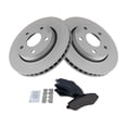 thumbnail image 1 of Front Brake Pad and Rotor Kit - Compatible with 2007 - 2017 Jeep Wrangler 2008 2009 2010 2011 2012 2013 2014 2015 2016, 1 of 2