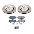 thumbnail image 1 of Front Brake Pad and Rotor Kit - Compatible with 2007 - 2017 Jeep Wrangler 2008 2009 2010 2011 2012 2013 2014 2015 2016, 1 of 2