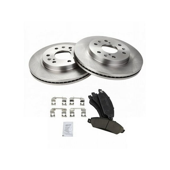 Front Brake Pad and Rotor Kit - Compatible with 2007 Chevy Avalanche