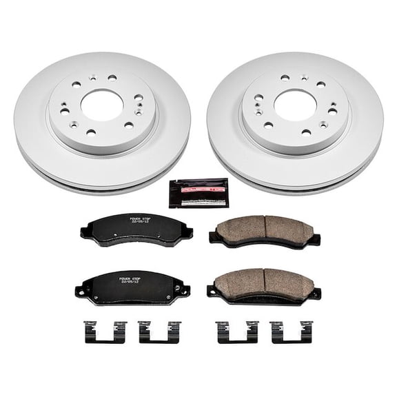 Front Brake Pad and Rotor Kit - Compatible with 2007 Chevy Silverado 1500 Classic