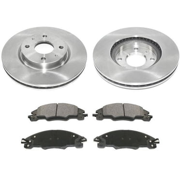 E-Approved Front & Rear Brake Discs And Pads Set For Ford Focus MK2 2.0 TDCi (2005-2011)