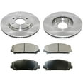 thumbnail image 1 of Front Brake Pad and Rotor Kit - Compatible with 2008 - 2011 Nissan Armada 2009 2010, 1 of 2