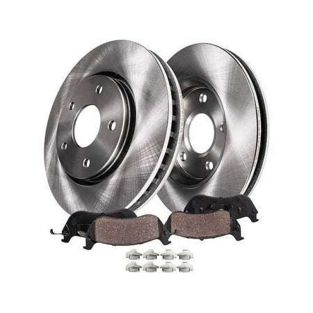 Front Brake Pad and Rotor Kit - Compatible with 2008 - 2014 Dodge Avenger 2009 2010 2011 2012 2013