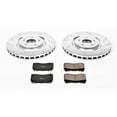thumbnail image 1 of Front Brake Pad and Rotor Kit - Compatible with 2008 - 2015 Mitsubishi Lancer 2009 2010 2011 2012 2013 2014, 1 of 2