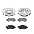 thumbnail image 1 of Front Brake Pad and Rotor Kit - Compatible with 2008 - 2016 Dodge Grand Caravan 2009 2010 2011 2012 2013 2014 2015, 1 of 2