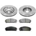 thumbnail image 1 of DuraGo: Automotive Brakes, Ceramic Brake Pad and Traditional Rotor Kit Enhance Braking Front, 2 Pack, 1 of 2