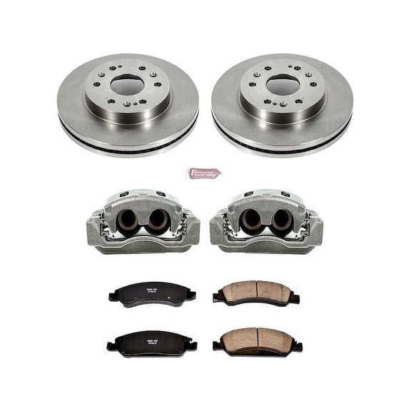 Front Brake Pad and Rotor Kit - Compatible with 2008 - 2020 Cadillac Escalade ESV 2009 2010 2011 2012 2013 2014 2015 2016 2017 2018 2019