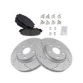 thumbnail image 1 of Front Brake Pad and Rotor Kit - Compatible with 2009 - 2010 Pontiac Vibe 2.4L 4-Cylinder, 1 of 2