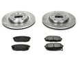 thumbnail image 1 of Front Brake Pad and Rotor Kit - Compatible with 2009 - 2012 Hyundai Elantra Hatchback 2010 2011, 1 of 2