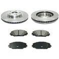 thumbnail image 1 of Front Brake Pad and Rotor Kit - Compatible with 2009 - 2013 Toyota Matrix 2.4L 4-Cylinder 2010 2011 2012, 1 of 2