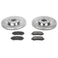 thumbnail image 1 of Front Brake Pad and Rotor Kit - Compatible with 2009 - 2014, 2016 - 2023 Nissan Maxima 2010 2011 2012 2013 2017 2018 2019 2020 2021 2022, 1 of 2