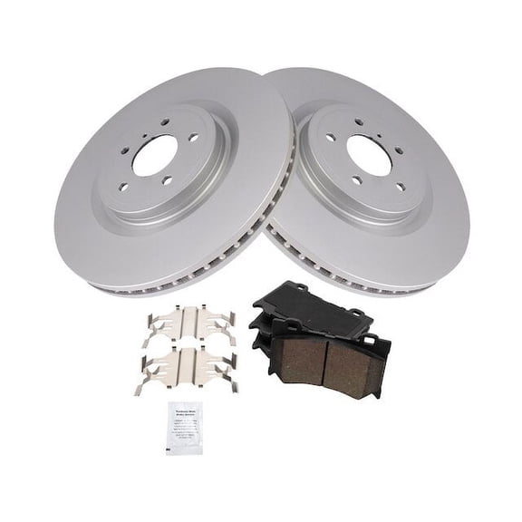 Front Brake Pad and Rotor Kit - Compatible with 2009 - 2019 Nissan 370Z 2010 2011 2012 2013 2014 2015 2016 2017 2018