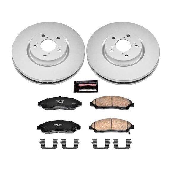 Front Brake Pad and Rotor Kit - Compatible with 2010 - 2013 Acura ZDX 2011 2012