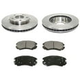thumbnail image 1 of Front Brake Pad and Rotor Kit - Compatible with 2010 - 2013 Kia Soul 2.0L 4-Cylinder 2011 2012, 1 of 2