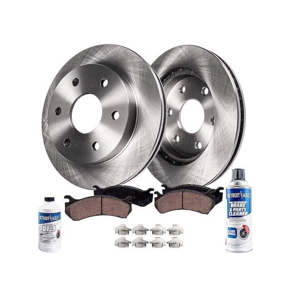 Front Brake Pad and Rotor Kit - Compatible with 2010 - 2018 Ford Expedition 2011 2012 2013 2014 2015 2016 2017