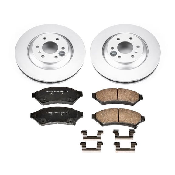 Front Brake Pad and Rotor Kit - Compatible with 2011 - 2012 VPG MV-1