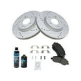 thumbnail image 1 of Front Brake Pad and Rotor Kit - Compatible with 2011 - 2014 Chrysler 200 2012 2013, 1 of 2