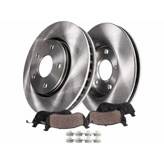Front Brake Pad and Rotor Kit - Compatible with 2011 - 2016 Hyundai Elantra Sedan 2012 2013 2014 2015