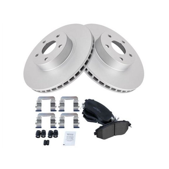 Front Brake Pad and Rotor Kit - Compatible with 2011 - 2016 Subaru Impreza Outback Sport 2012 2013 2014 2015