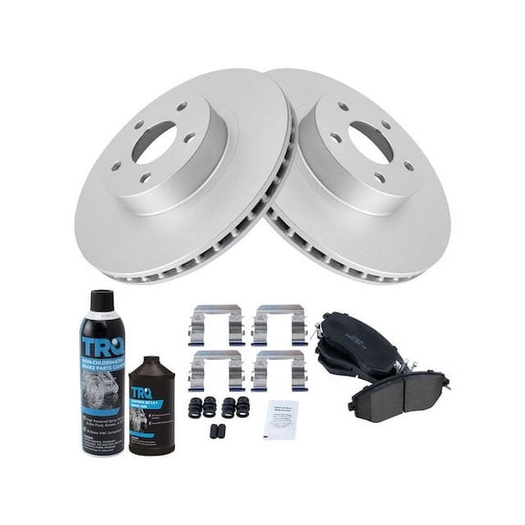 Front Brake Pad and Rotor Kit - Compatible with 2011 - 2016 Subaru Impreza Outback Sport 2012 2013 2014 2015