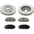 thumbnail image 1 of Front Brake Pad and Rotor Kit - Compatible with 2011 - 2017 CT200h 2012 2013 2014 2015 2016, 1 of 2