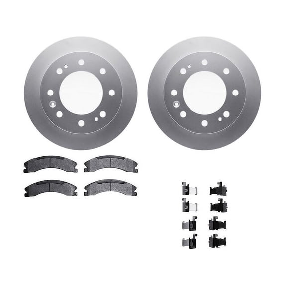 Front Brake Pad and Rotor Kit - Compatible with 2011 - 2019 GMC Sierra 2500 HD 2012 2013 2014 2015 2016 2017 2018