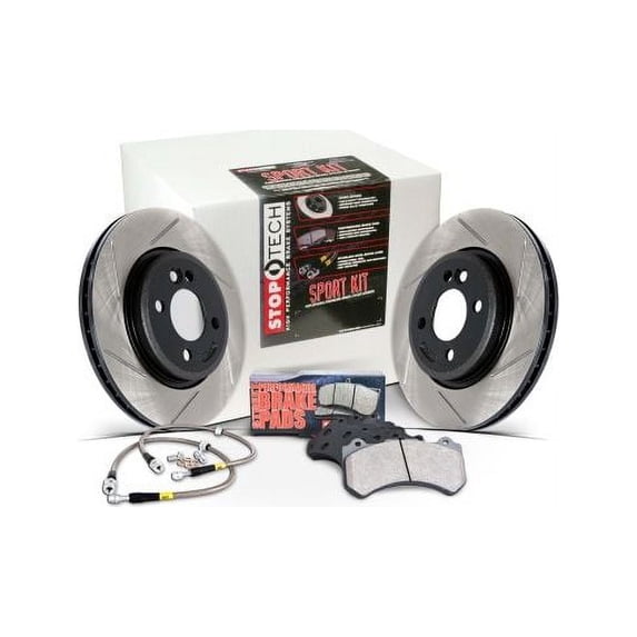 Front Brake Pad and Rotor Kit - Compatible with 2011 - 2020 Mitsubishi Outlander Sport 2012 2013 2014 2015 2016 2017 2018 2019
