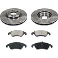 thumbnail image 1 of Front Brake Pad and Rotor Kit - Compatible with 2012 - 2013 Audi A6, 1 of 2