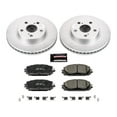 thumbnail image 1 of Front Brake Pad and Rotor Kit - Compatible with 2012 - 2015 Toyota Prius Plug-In 2013 2014, 1 of 2